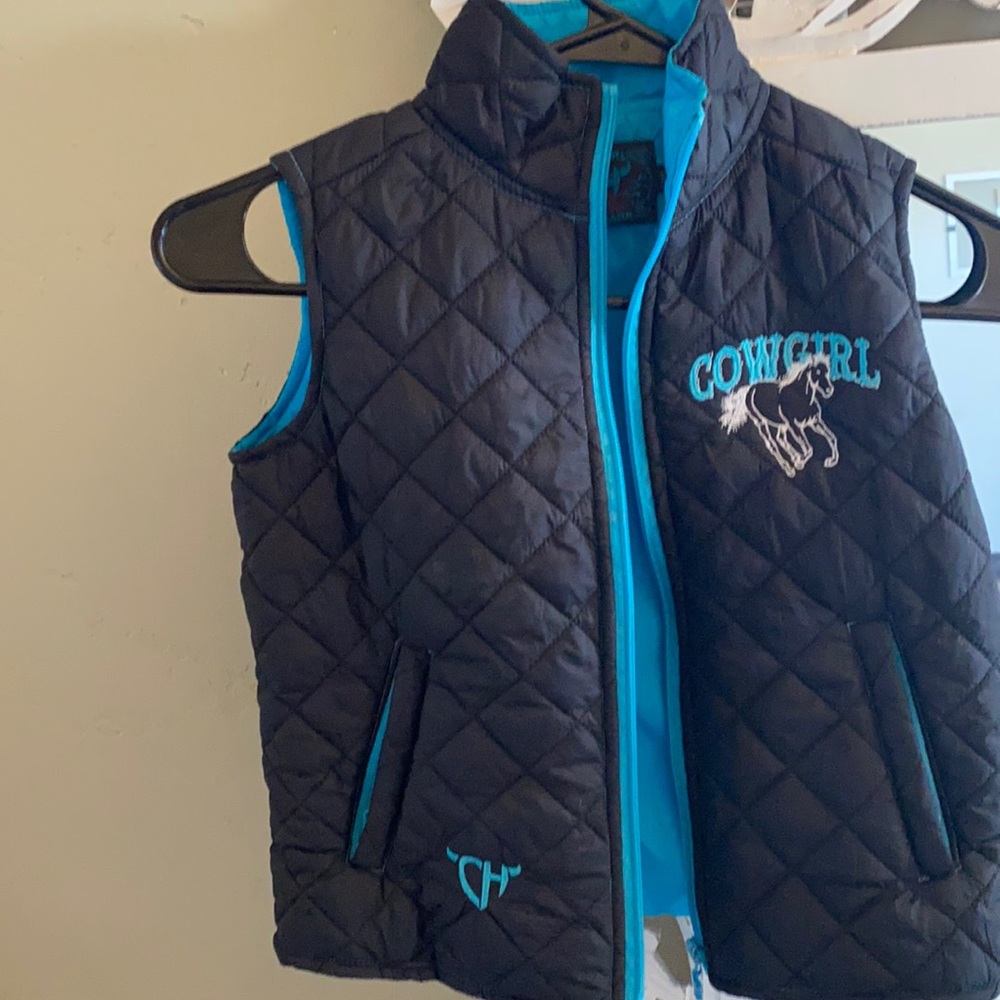 Little girls vest